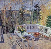Deserted Terrace, 1911 by Stanislav Schukovsky
