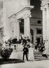 Residents of Villa Medici in Rome by French Photographer