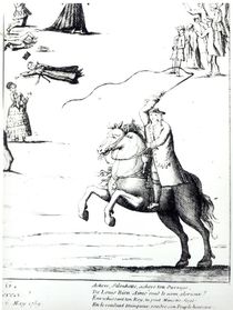 Etienne de Silhouette against the Farmers General von French School
