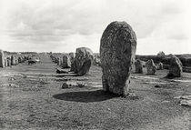 Alignment of Standing Stones by Prehistoric