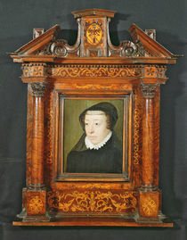 Portrait of Catherine de Medici by Francois Clouet