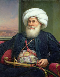 Mehemet Ali , 1840 von Louis Charles Auguste Couder