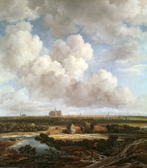 Bleaching Ground in the Countryside near Haarlem von Jacob Isaaksz. or Isaacksz. van Ruisdael