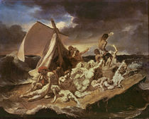 Second study for the Raft of the Medusa by Theodore Gericault