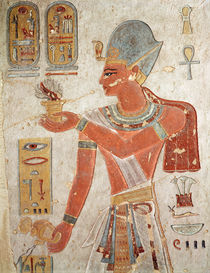 Ramesses III in battle dress von Egyptian 20th Dynasty