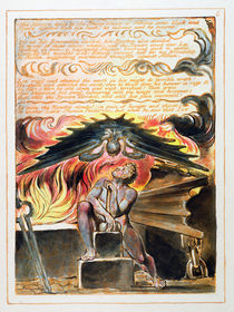 'His Spectre Driv'n...', plate 6 from 'Jerusalem' von William Blake