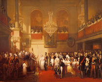 Wedding of Leopold I to Princess Louise of Orleans at Compiegne by Joseph Desire Court