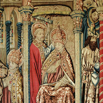St. Peter Placing the Papal Tiara on the Head of St. Clement by French School