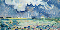 The Lighthouse at Gatteville by Paul Signac