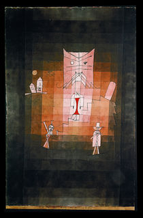 The Mountain of the Sacred Cat by Paul Klee