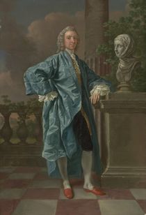 Dr Charles Chauncey, M.D. 1747 by Francis Hayman