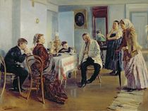 Hiring of a Maid, 1891-92 by Vladimir Egorovic Makovsky