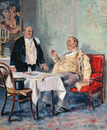 In a Restaurant, 1914 von Vladimir Egorovic Makovsky