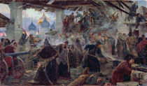The Defence of the Trinity Sergius Cloister in Zagorsk von Sergei Dmitrievich Miloradovich