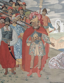 Aeneas and his Soldiers, 1919 von Georgy Narbut
