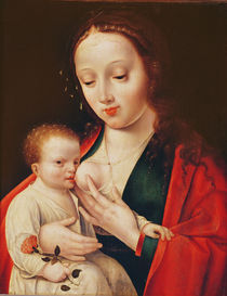 The Virgin Breastfeeding the Infant Christ von Joos van Cleve