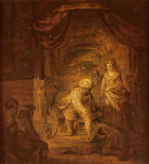 Biblical Scene von Rembrandt Harmenszoon van Rijn