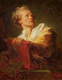 Portrait of a Young Artist by Jean-Honore Fragonard