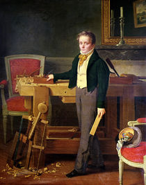 Portrait presumed to be Alfred de La Chaussee von French School
