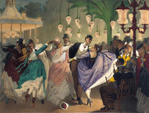 Waltz at the Bal Mabille von Philippe Jacques Linder