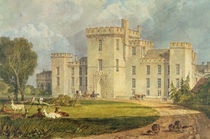 View of Hampton Court from the North-west by Joseph Mallord William Turner
