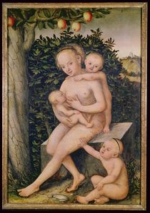 Charity by Lucas, the Elder Cranach