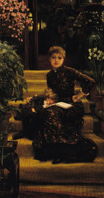 Mother and Child or The Elder Sister by James Jacques Joseph Tissot