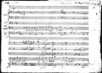'Cosi Dunque Tradisci...', recitative and aria, 1783 by Wolfgang Amadeus Mozart