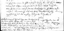 Letter from Leopold Mozart von Leopold Mozart