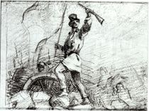 The Barricade von Gustave Courbet