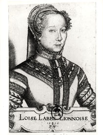 Louise Labe La Belle Cordiere von Pierre Woeiriot de Bouzey