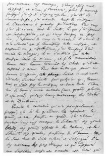 Letter to Richard Wagner 17th February 1860 von Charles Pierre Baudelaire
