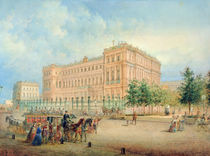 View of the Nikolayevsky Palace by Vasili Semenovich Sadovnikov