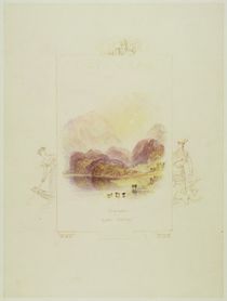 Design for an illustration for Walter Scott's 'Lady of the Lake' by Joseph Mallord William Turner