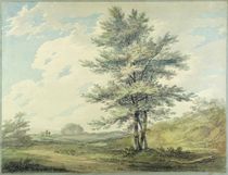 Landscape with Trees and Figures by Joseph Mallord William Turner