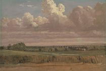 Landscape with Wheatfield, c.1850s von Lionel Constable