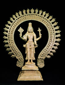 Vishnu, Late Chola by Indian School