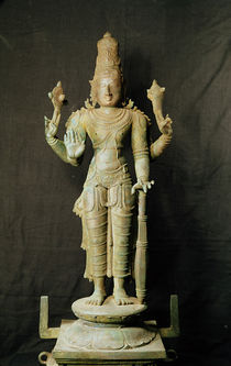 Vishnu, Late Chola von Indian School