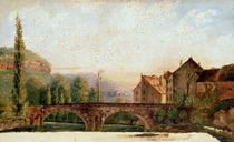 The Pont de Nahin at Ornans von Gustave Courbet