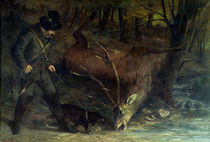 The Death of the Stag, 1859 by Gustave Courbet