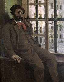 Self Portrait at Sainte-Pelagie von Gustave Courbet