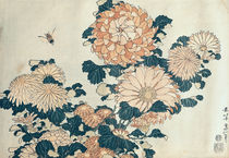 Chrysanthemums von Katsushika Hokusai