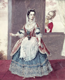 Mademoiselle Contat in the Role of Suzanne in 'The Marriage of Figaro' by French School