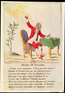 The Prayer of Voltaire by French School