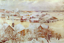 A December Day c.1893 by Albert Gustaf Aristides Edelfelt