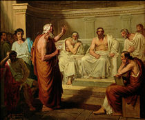Sophocles Accused by his Sons von Fortune Joseph Seraphin Layraud