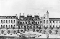 View of the Soissons Hotel in Paris by French School