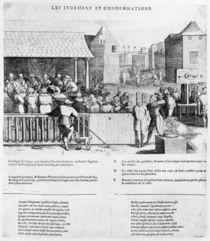Acts and Violence of the Protestants by French School