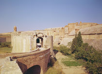Entrance to the Fort de Salses von Francisco Ramirez
