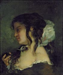 Reflection, c.1864-66 by Gustave Courbet